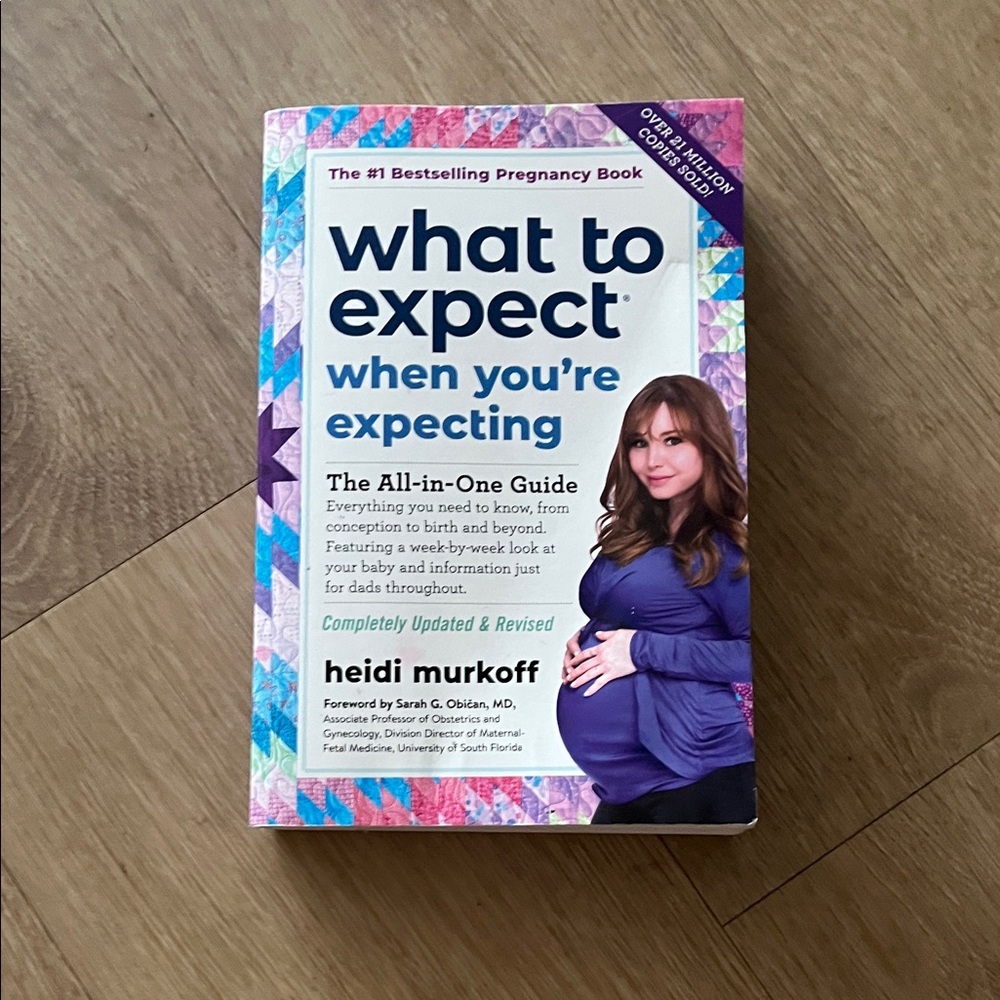 Target What to Expect When You're Expecting Book - Purple and Blue